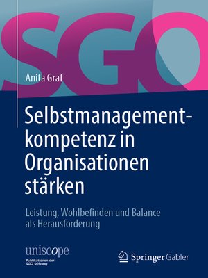 cover image of Selbstmanagementkompetenz in Organisationen stärken